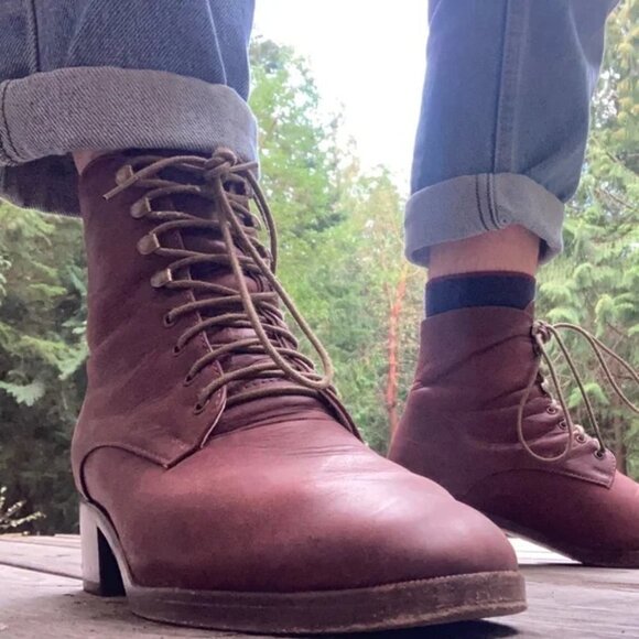 đź’•CHRISTY DAWNđź’• The Dawn Boot ~ Mahogany 7 New In Box - Picture 6 of 16